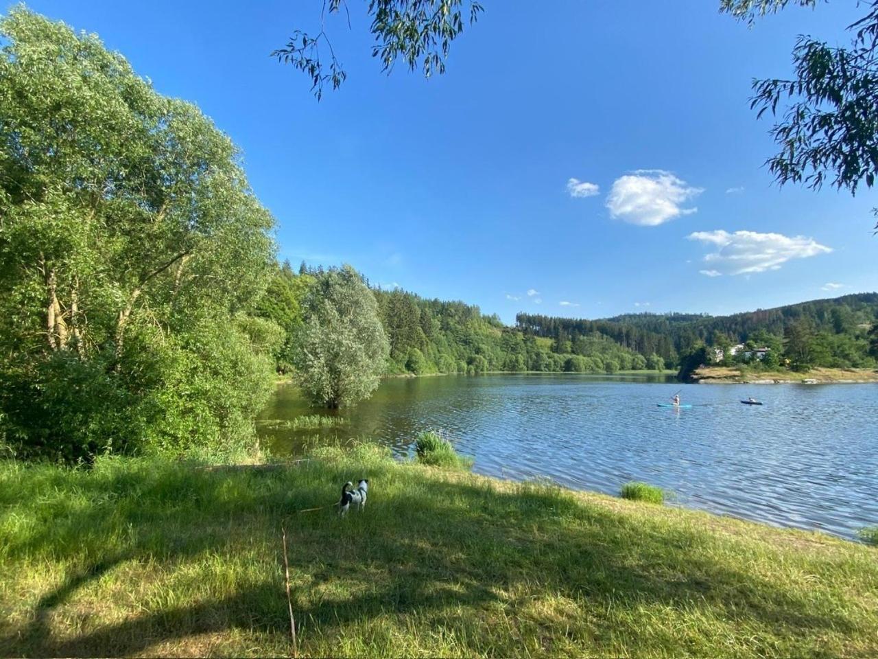 Pension Und Ferienwohnung Am Teich Schleiz Exterior photo